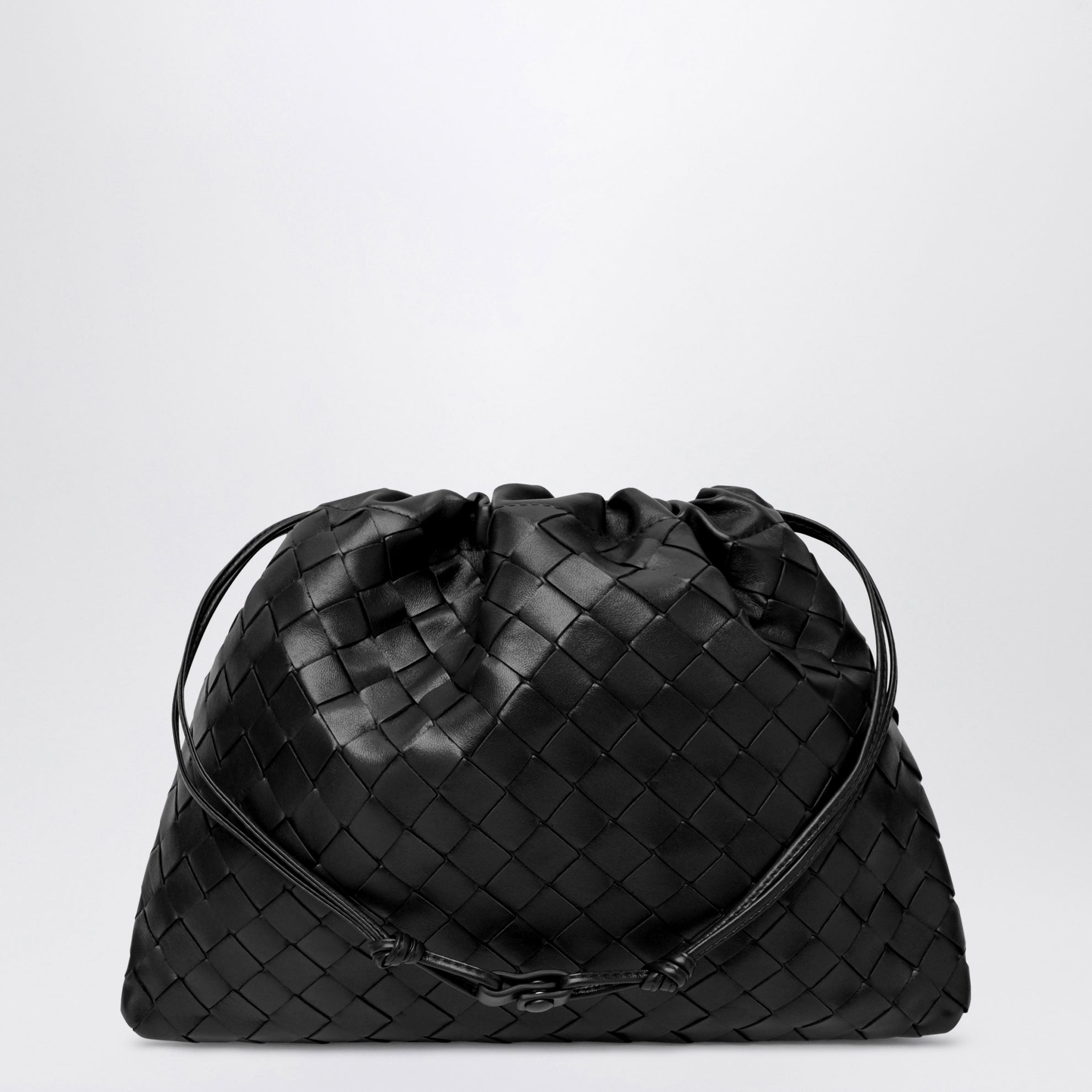 Medium black Intrecciato dustbag