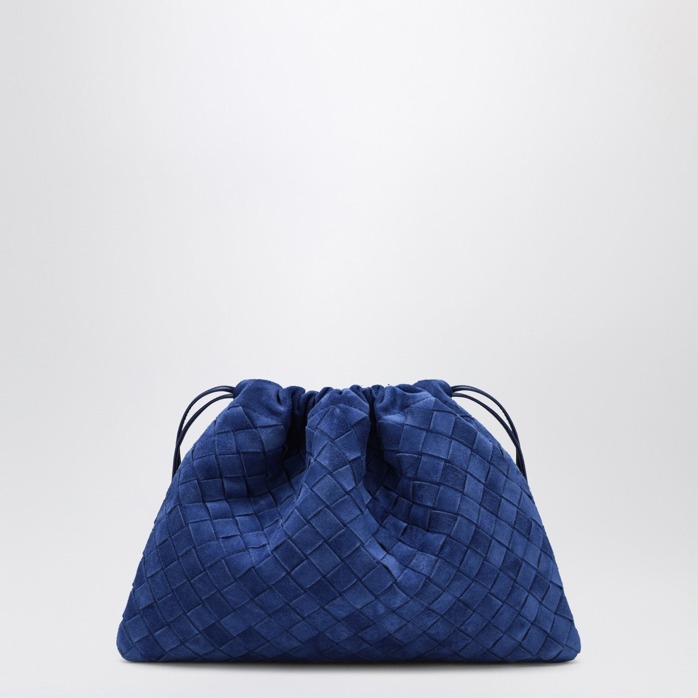 Royal Blue Suede Intrecciato Dustbag