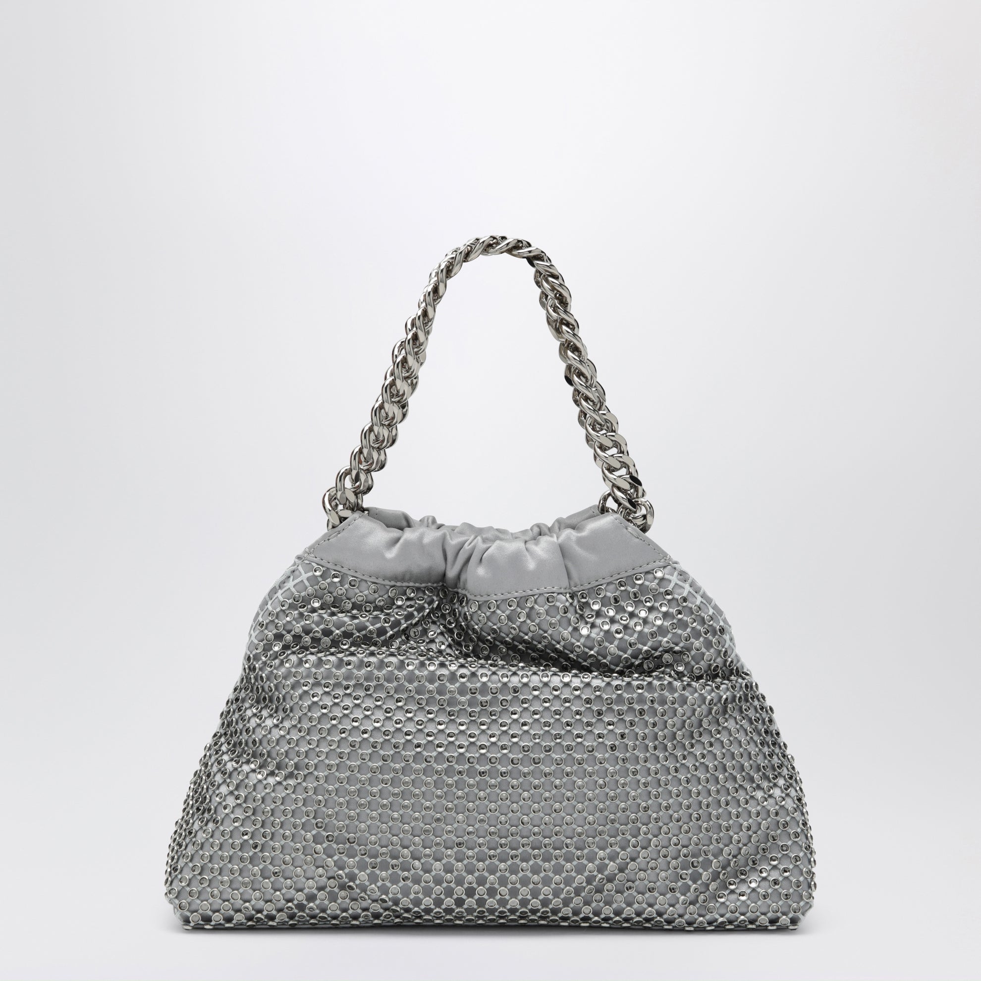Black Falabella Mini drawstring bag with drawstring closure