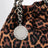 Falabella Mini Beuteltasche aus Leoparden-Samt