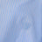 Camicia azzurra a righe in cotone