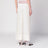 Pantaloni avorio con V Gold