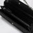Falabella schwarze Crossbody-Geldbörse