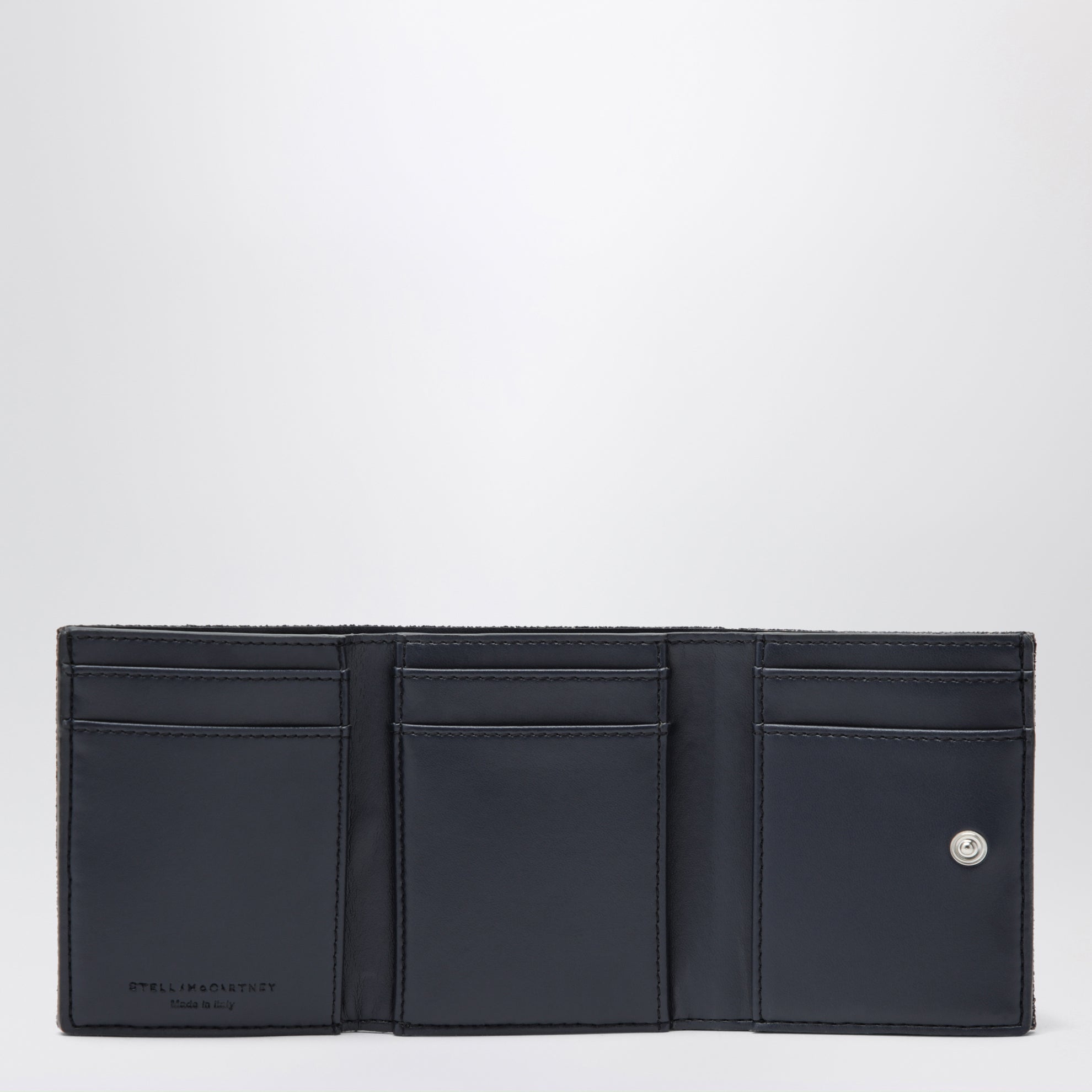 Portefeuille Falabella bleu marine foncé