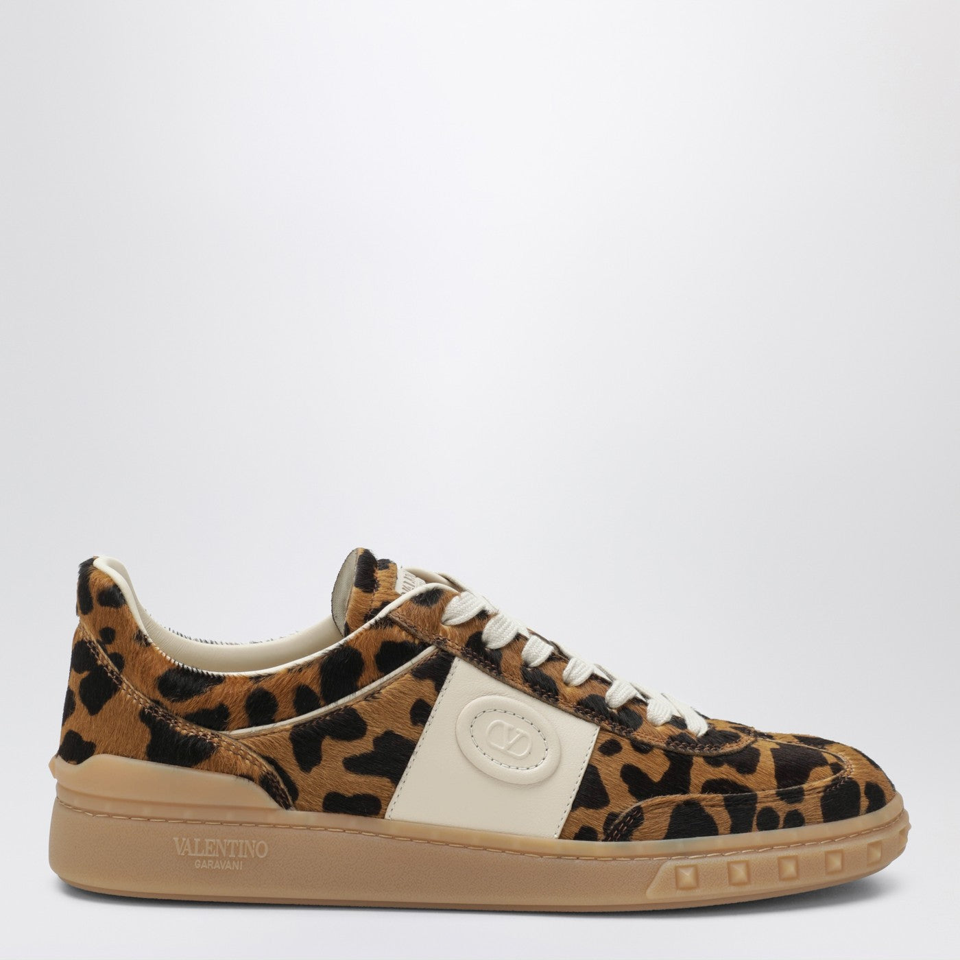 Sneakers Upvillage in vitello effetto cavallino