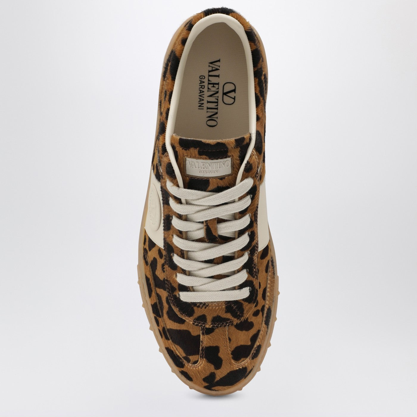 Sneakers Upvillage in vitello effetto cavallino