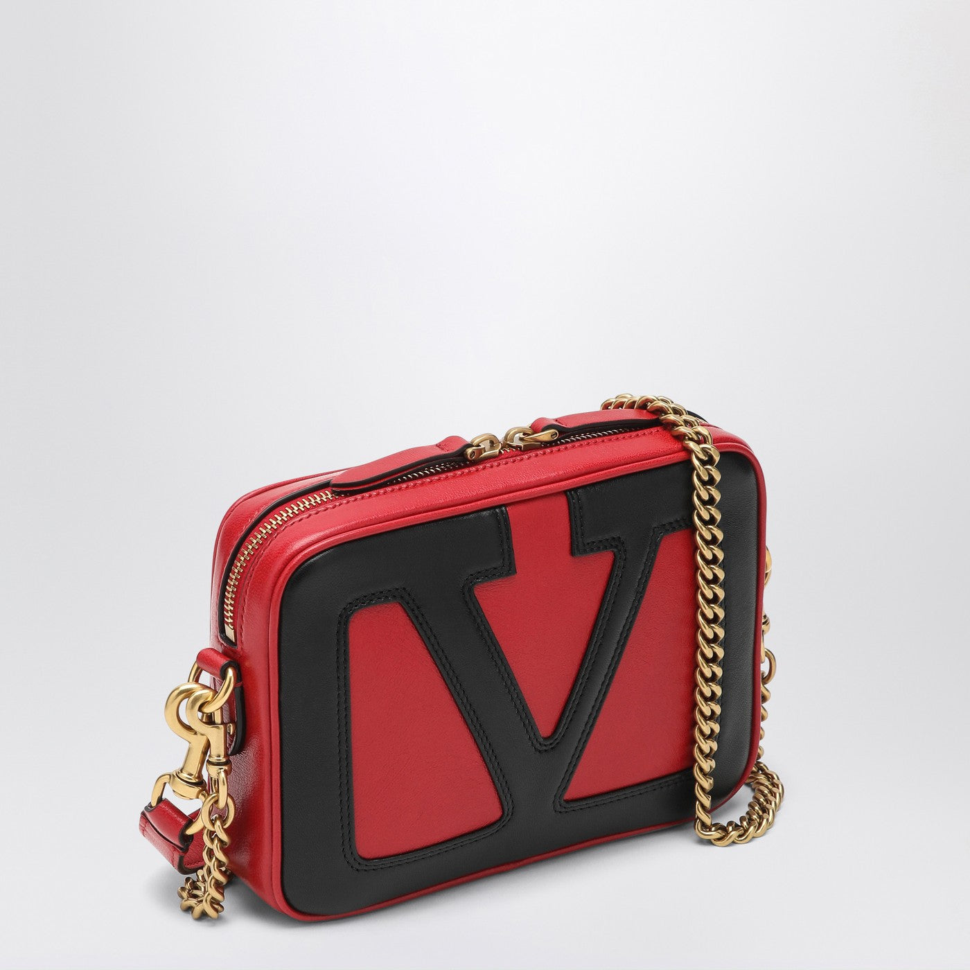 Valentino Garavani Viva Superstar crossbody bag red/black | TheDoubleF