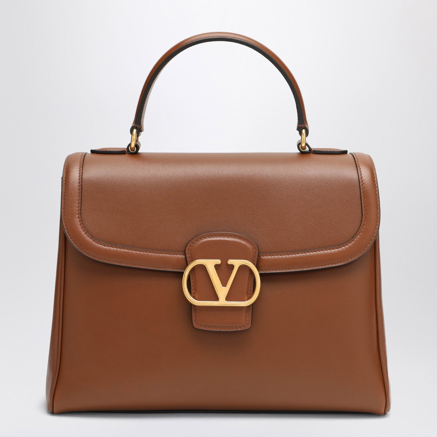 Large shoulder bag 9TO5 tobacco