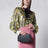 Rockstud Camera Case crossbody bag in black leather