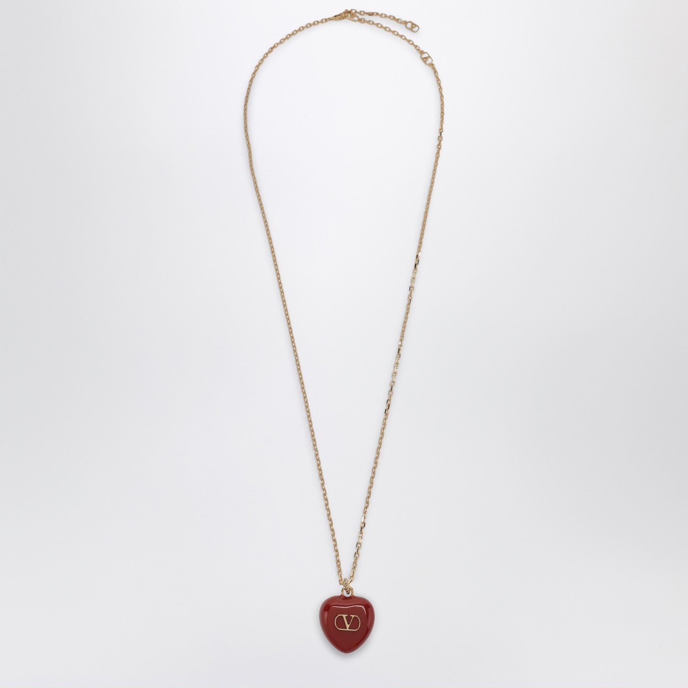 Valentino Garavani Coeur Royal red necklace | TheDoubleF
