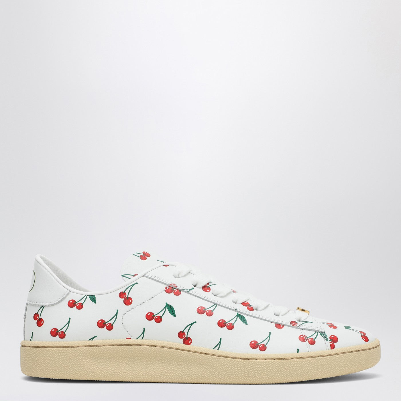 Royco Sneakers white with Cherryfic pattern