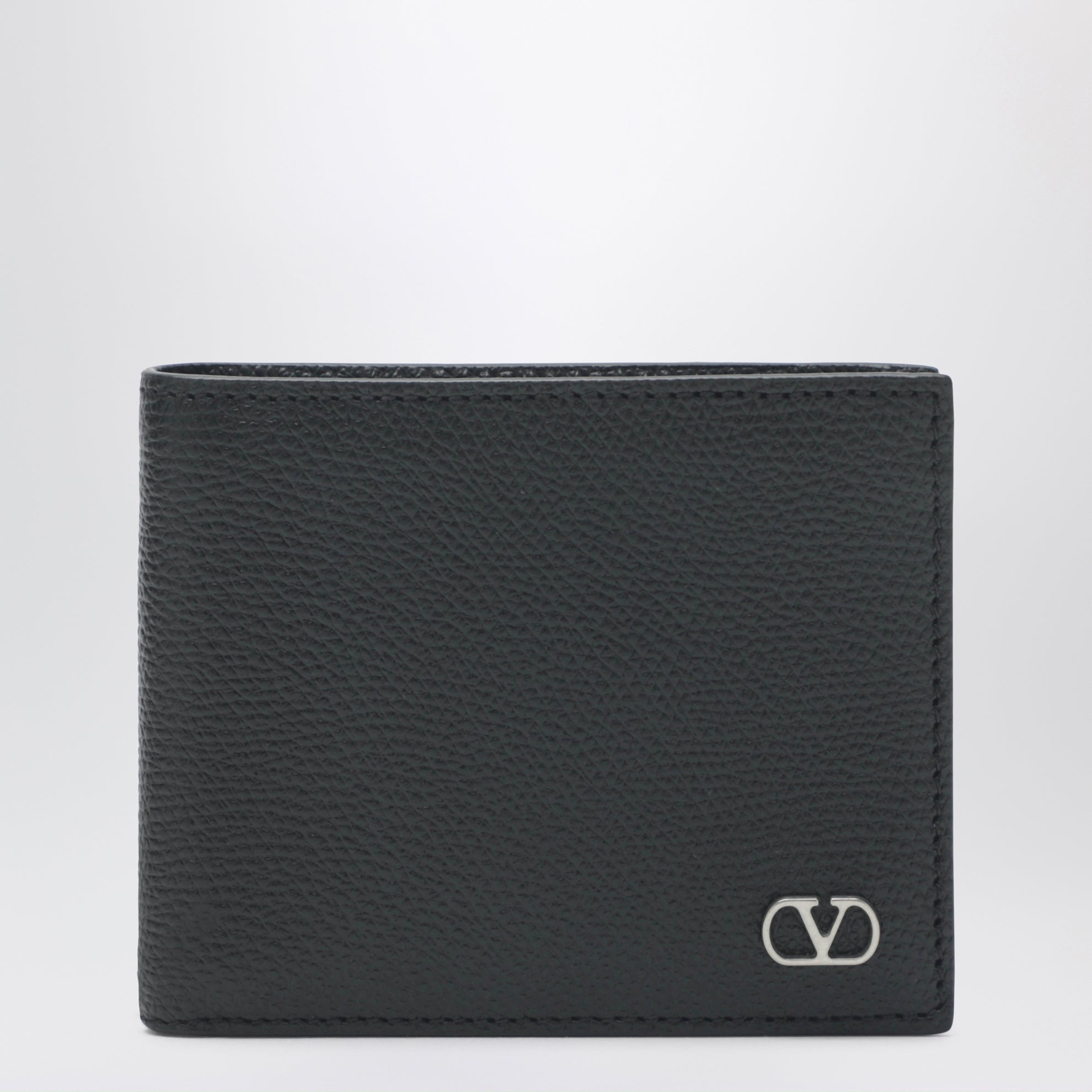 Portafoglio bi-fold Vlogo Signature nero