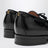Bowshire loafers in black glossy calfskin