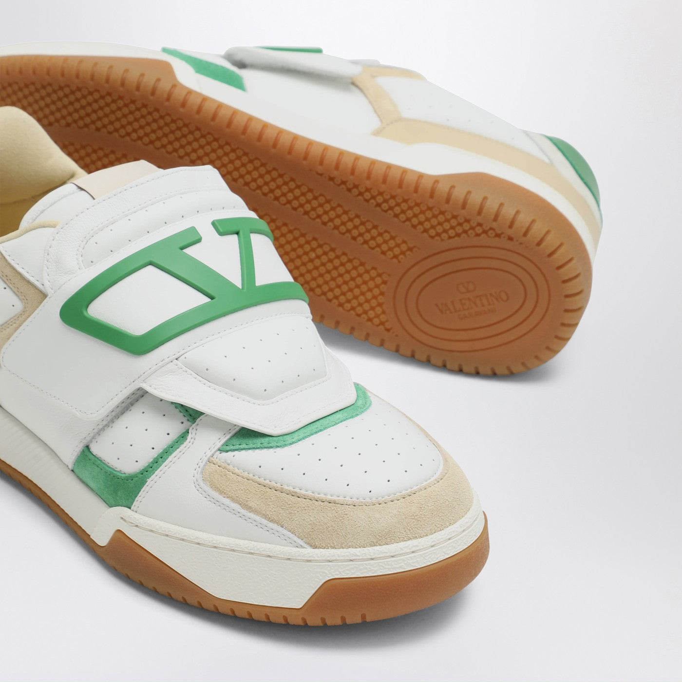 Sneaker Low Top Joie De Jouer white/beige/green