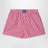 Red/white gingham boxer shorts