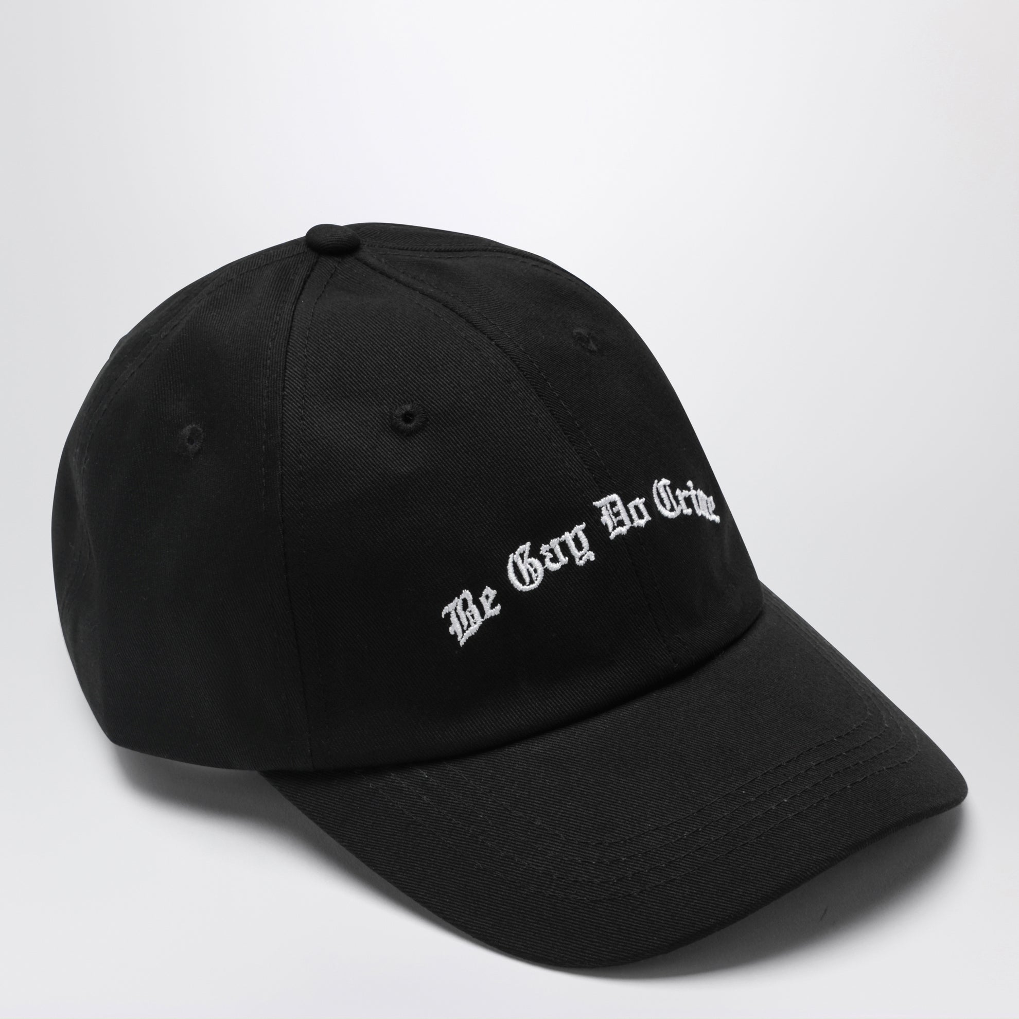 Casquette de baseball noire Be Gay Do Crime