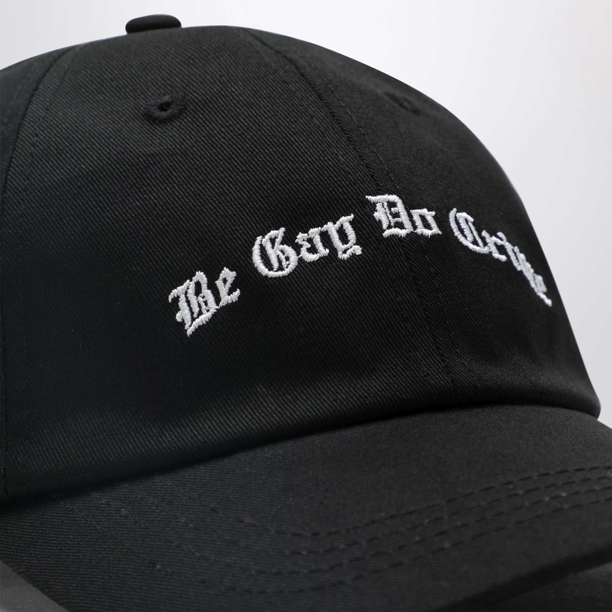 Casquette de baseball noire Be Gay Do Crime
