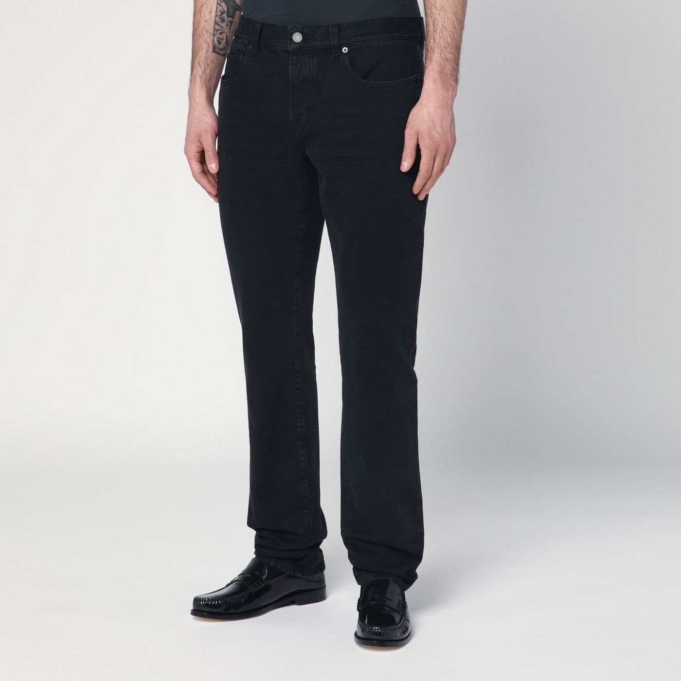 Jeans nero in denim