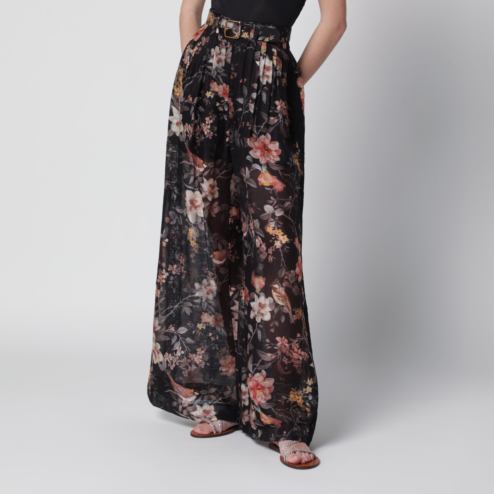 Black Carousel trousers