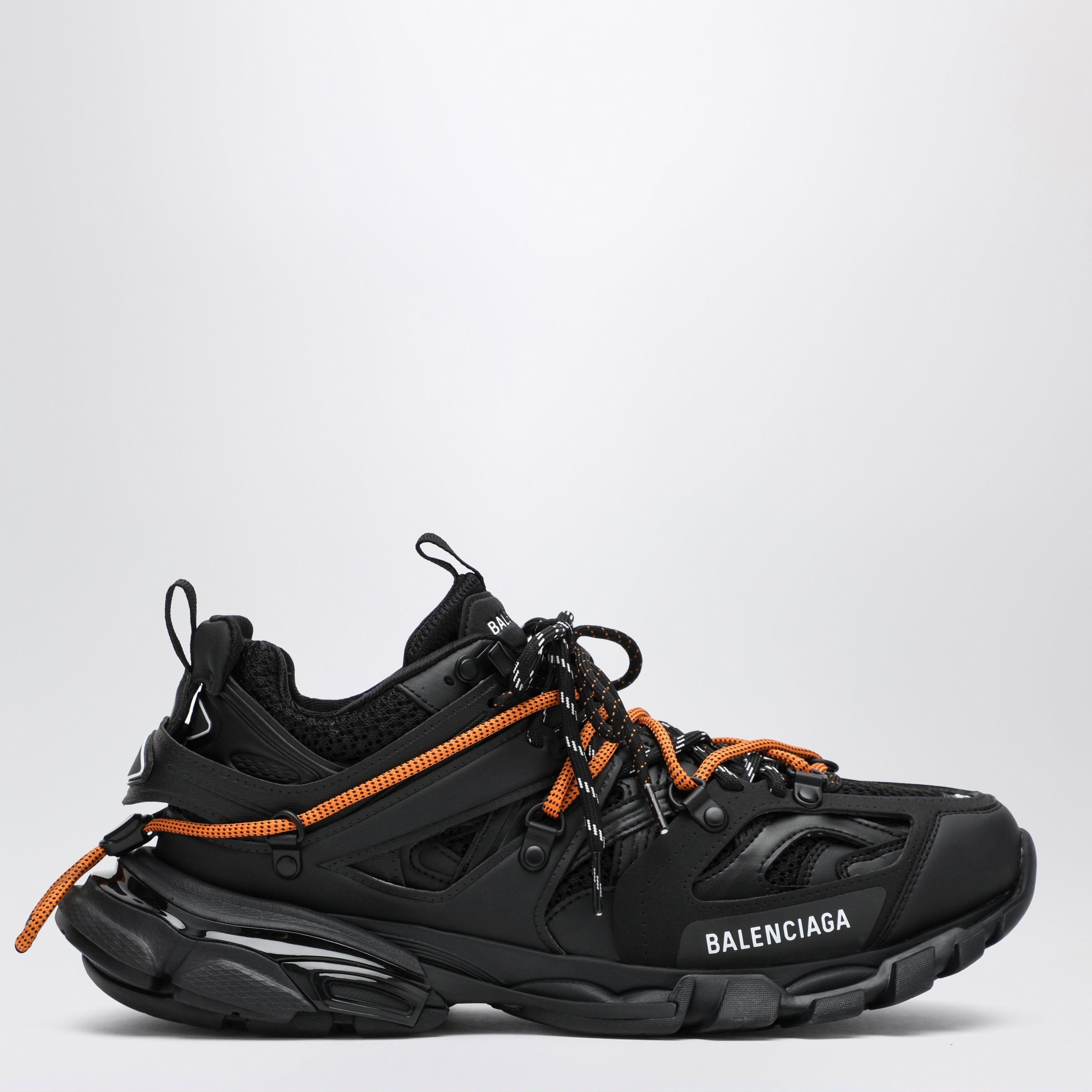 BALENCIAGA Triple S スニーカー 36 ブラック　オレンジ Balenciaga Black/orange Track sneakers | TheDoubleF