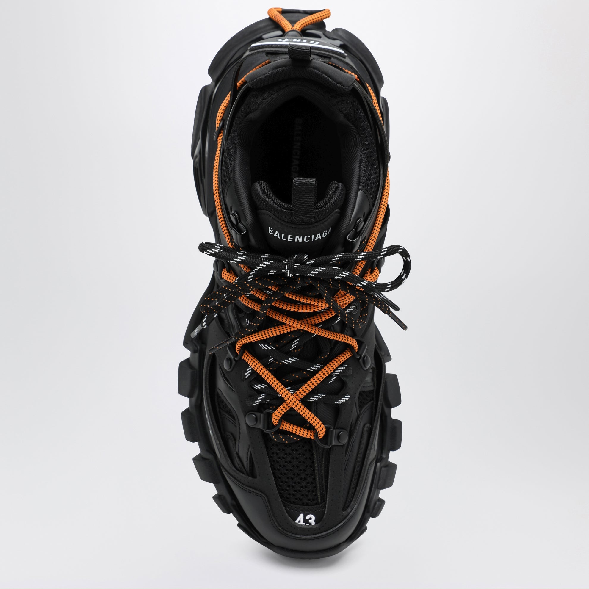 Schwarz/orange Track-Sneaker