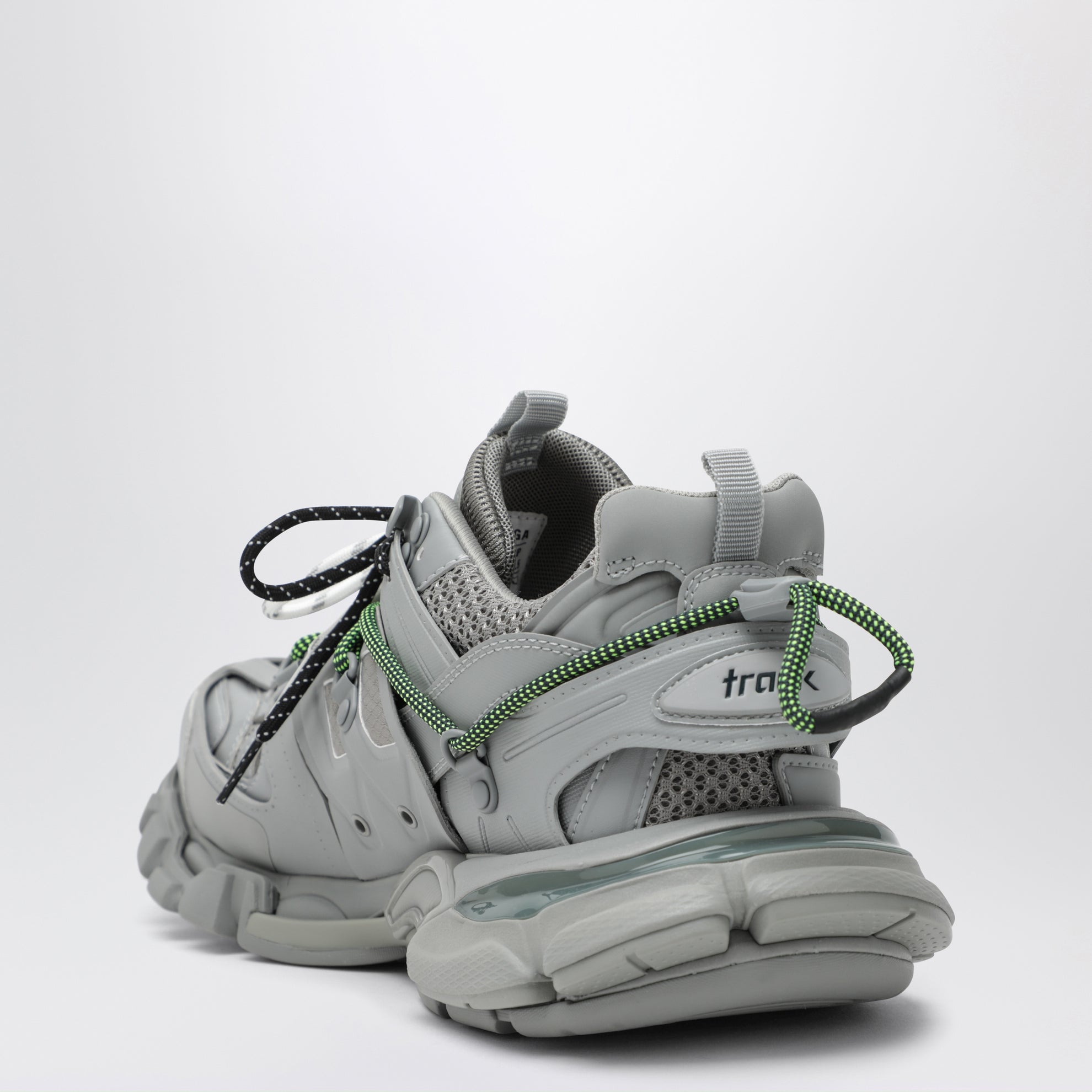 Sneakers Track gris/jaune/blanc/bleu marine