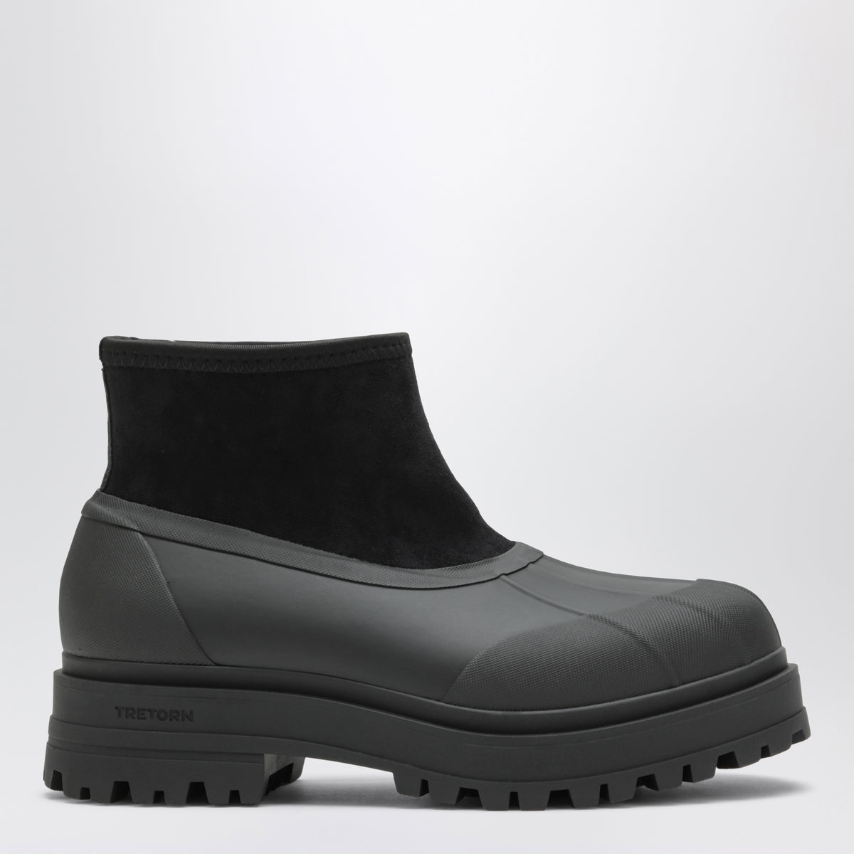 Avan Hybrid W Black Rubber Boots