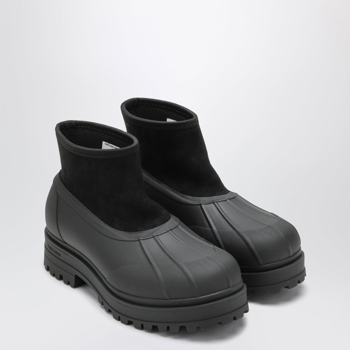 Avan Hybrid W Black Rubber Boots