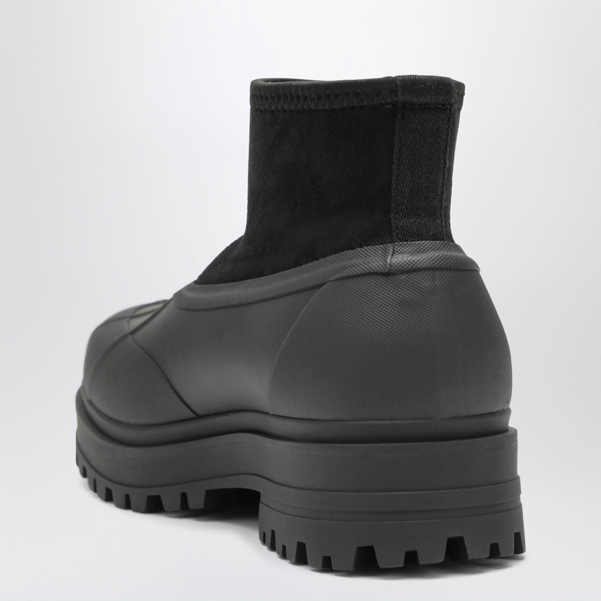 Avan Hybrid W Black Rubber Boots