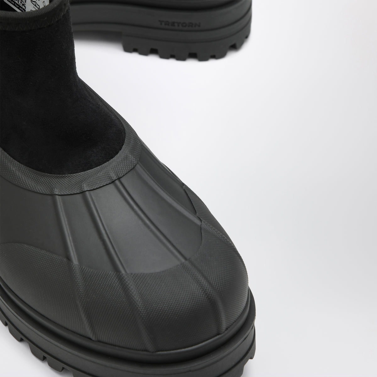 Avan Hybrid W Black Rubber Boots