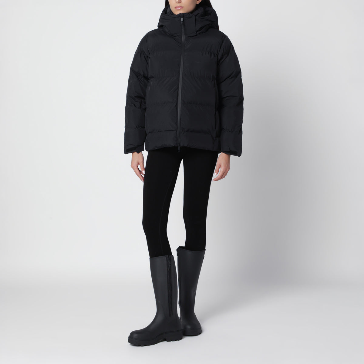 Piumino Hill Puffer Jacket nero