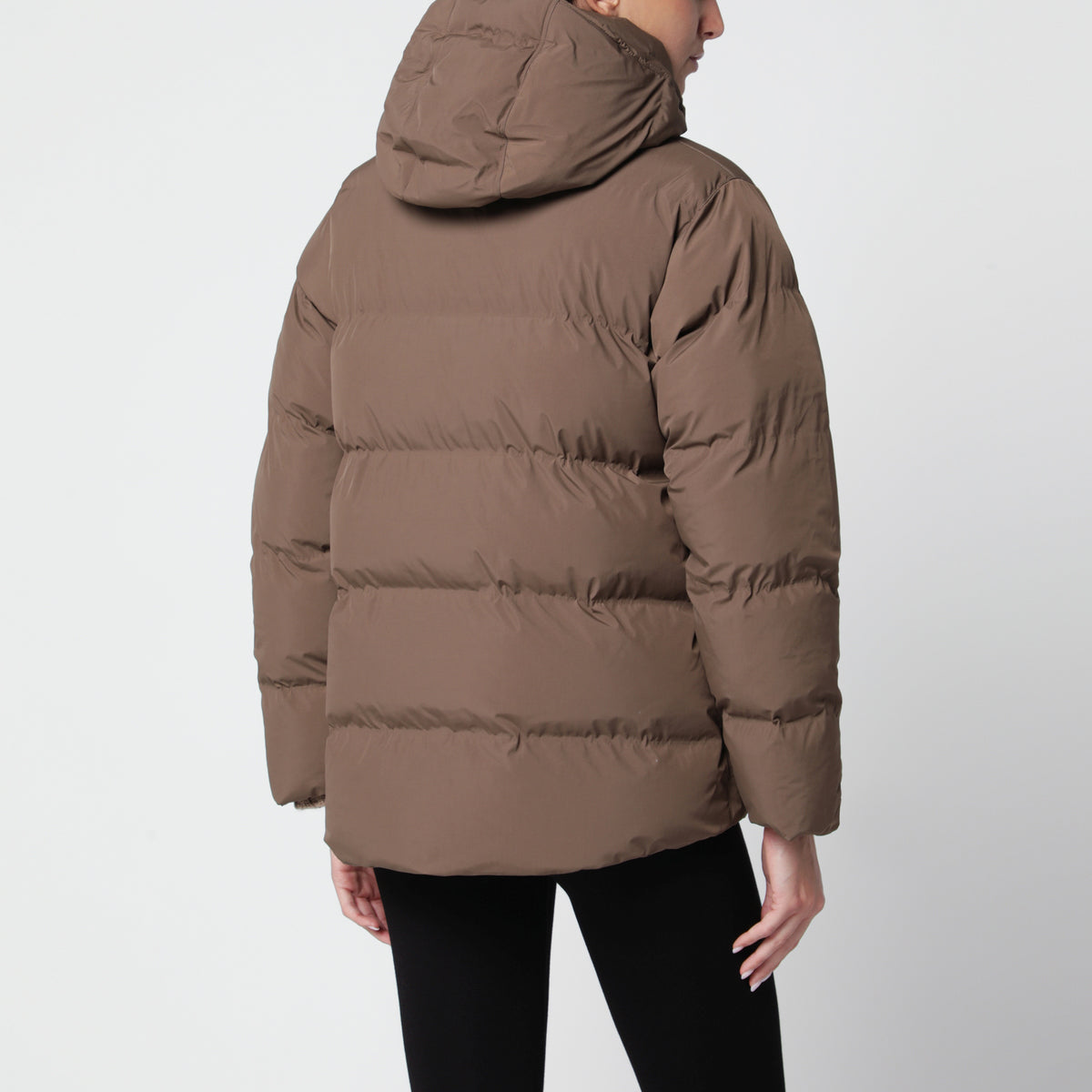 Piumino Hill Puffer Jacket marrone