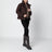 Hill Daunenjacke aus recyceltem Polyester in Dunkelbraun