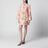 Mini robe tunique Aster rose