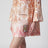Mini robe tunique Aster rose
