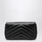 Borsa a spalla Loulou medium trapuntata in pelle nera