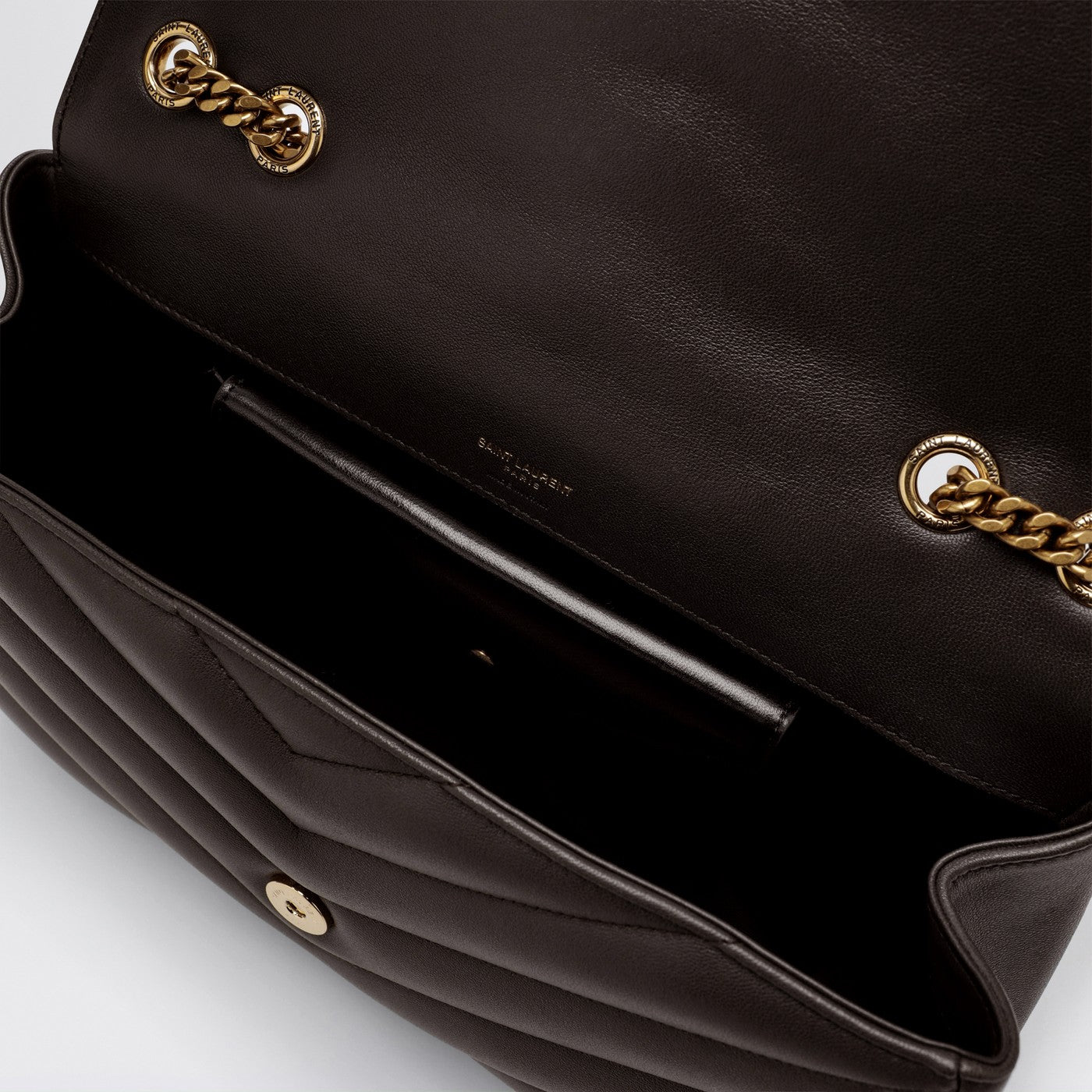 Medium LouLou Urban Grey leather bag