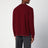 Burgunderfarbener Pullover aus Wolle und Kaschmir