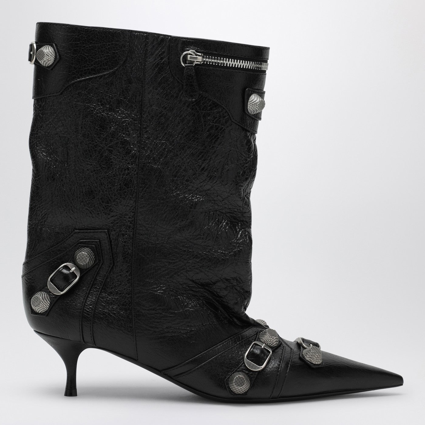 Balenciaga Cagole Wide black ankle boot | TheDoubleF