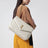 LouLou Large cream leather bag