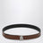 Reversible black/brown belt