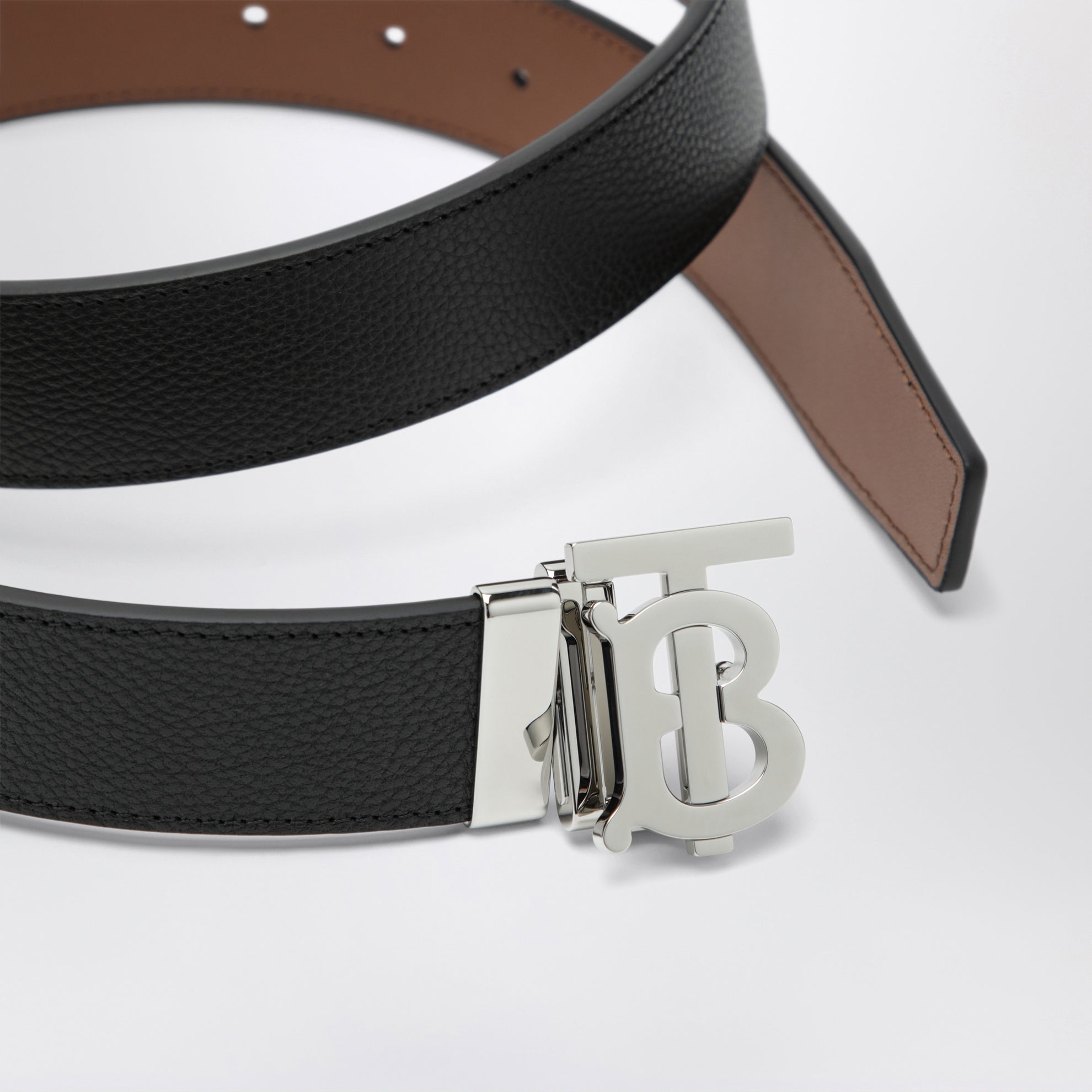 Reversible black/brown belt
