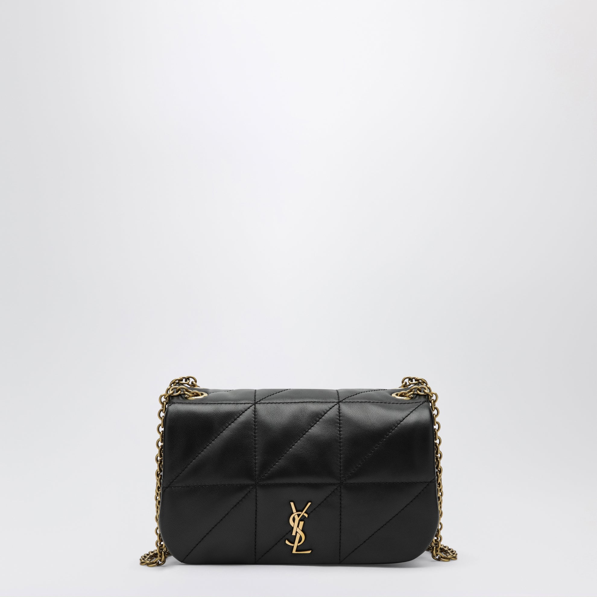 Schultertasche Jamie 4.3 Mini aus schwarzem Leder