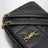 Schultertasche Jamie 4.3 Mini aus schwarzem Leder