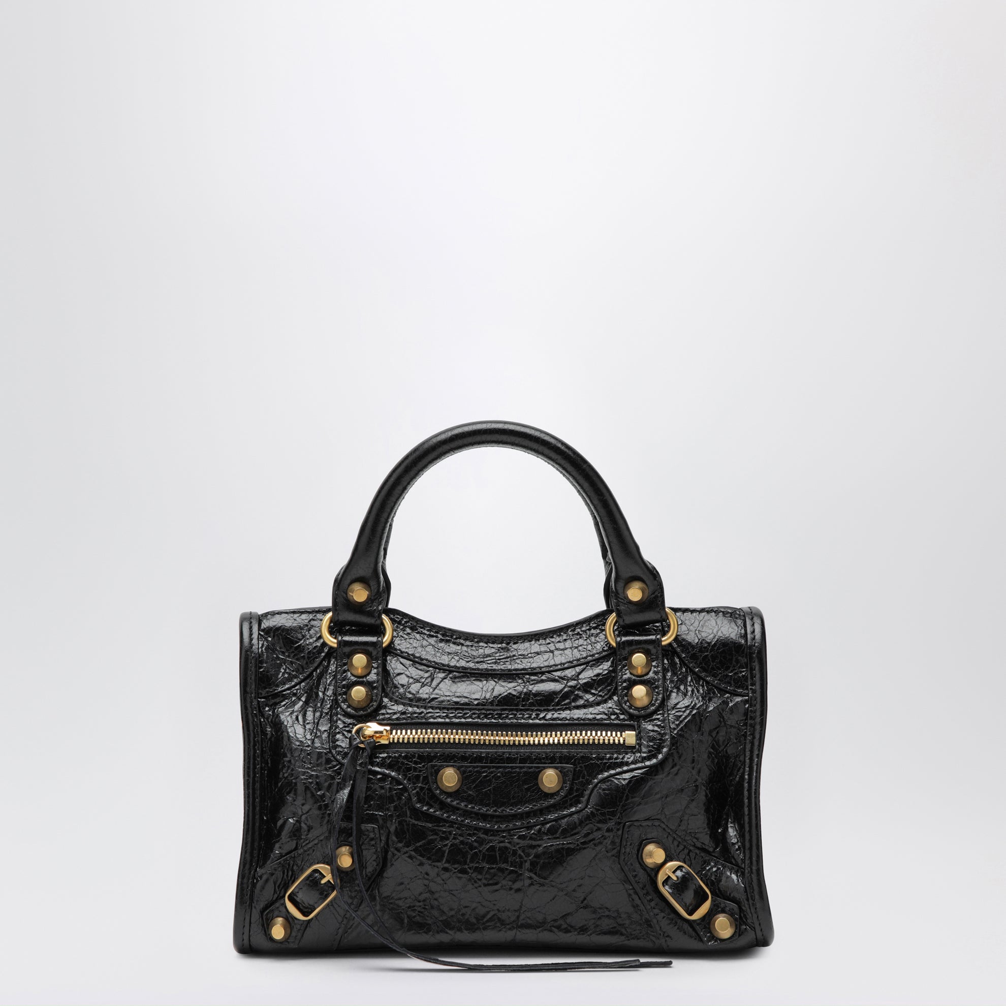 Le City mini bag in black lambskin