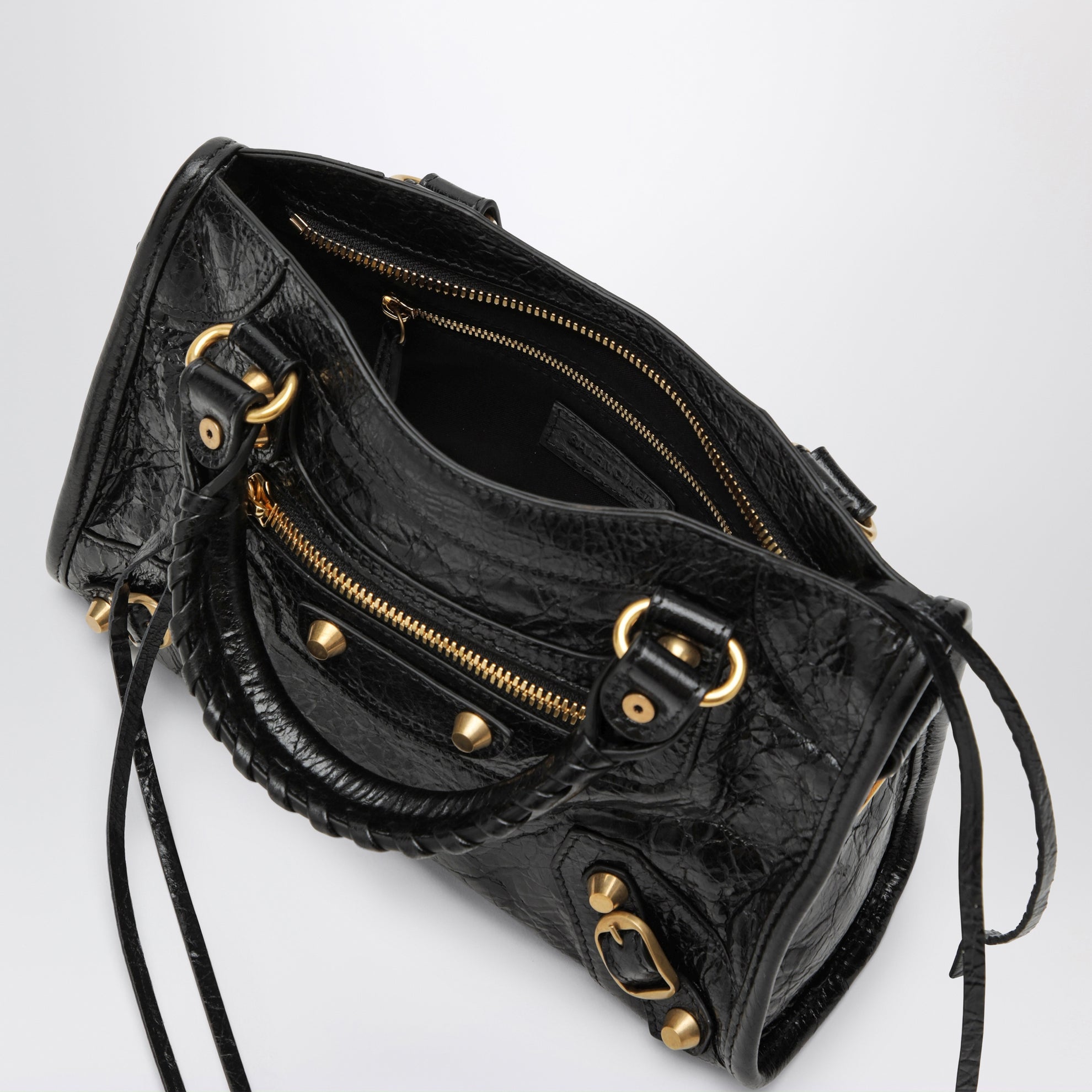 Le City mini bag in black lambskin