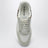 White and Check leather sneakers