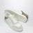 White and Check leather sneakers