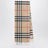 Sciarpa in cashmere con motivo Check