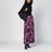 Long pleated floral skirt